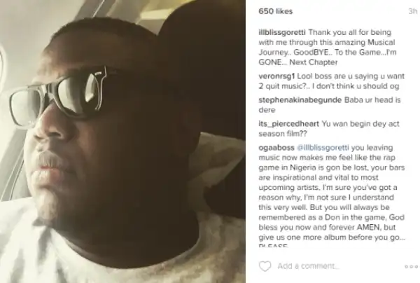 Rapper Illbliss Dropped His Music Career ? See What 